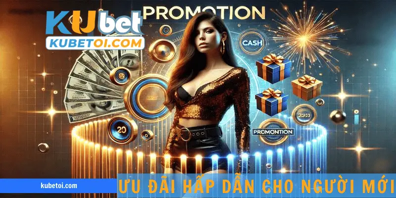 Ưu đãi hấp dẫn cho người mới giúp gia tăng cơ hội chiến thắng